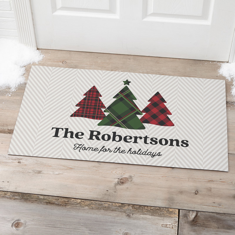 Tapis d'entrée antidérapant Christmas 35 po x 20 po, Oui
