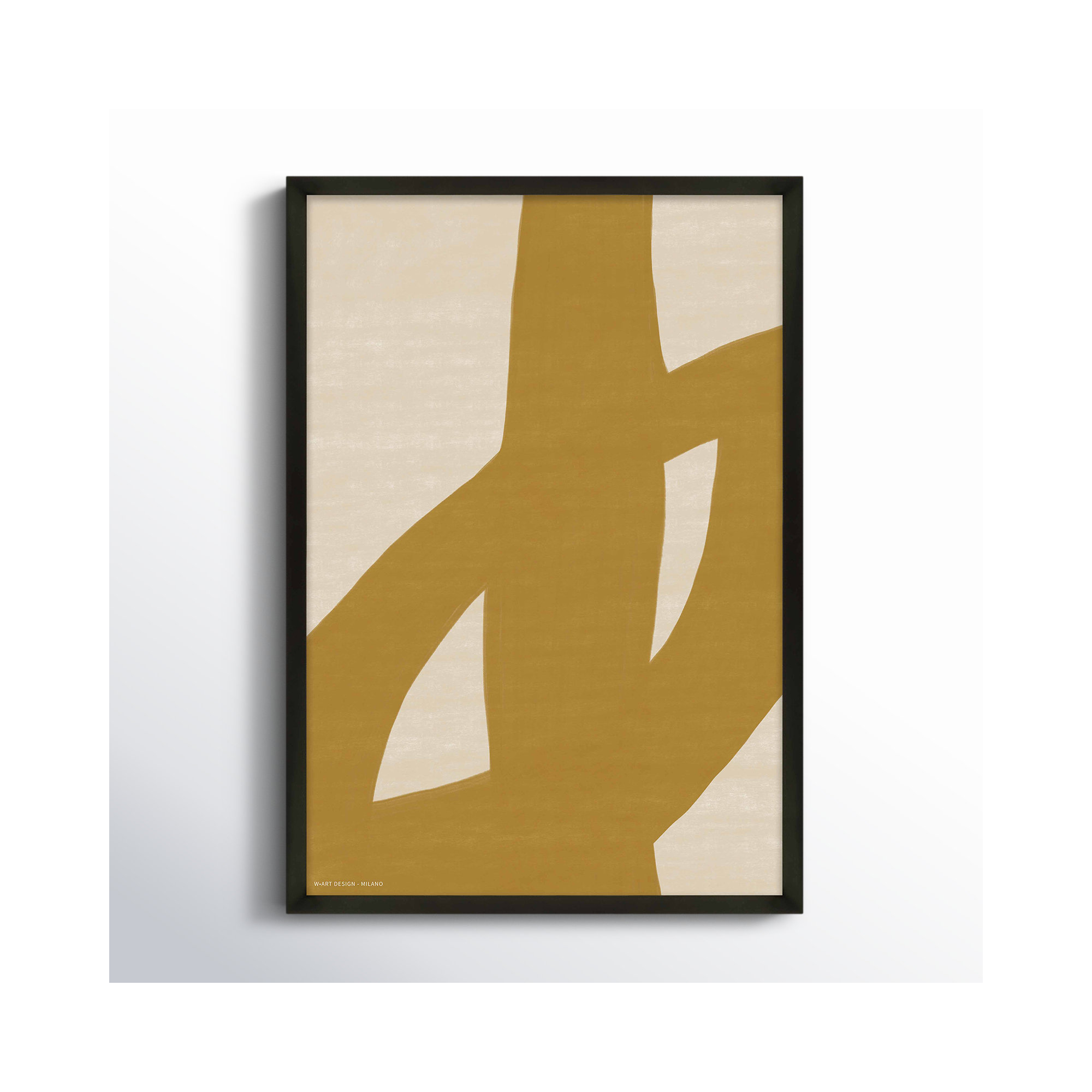 Form And Fusion 1 by Romina Gadler, Black Framed Paper, 20" H x 14" W x 1.25" D