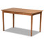 Ensemble de coin-repas 3 pièces Cheriane au fini brun clair / brun noyer, H 27,25 po x l 27,5 po x P 47,25 po-1994777140-2100273258