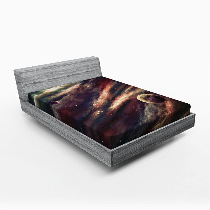 Drap-housse outer space, Drap-housse de taille simple