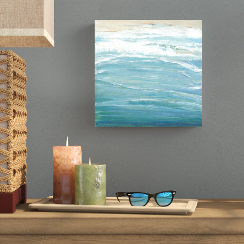 «Sea Breeze Coast II» par Timothy O 'Toole - impression sur toile tendue, H 12 po x l 12 po