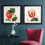 Ensemble de 2 reproductions de cadres photo Croped Antique Botanical III-1193419459-1193419460-1205366789