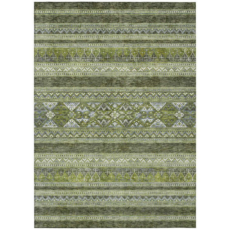 Myiakya Washable Southwestern Indoor / Outdoor Rug