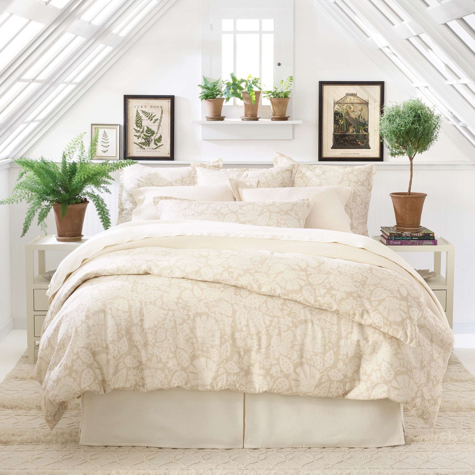 Lush Linen Sheet Set, Twin/Twin XL Sheet Set, Ivory