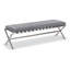 Banc en cuir végétalien de 56 po Canton-38568612