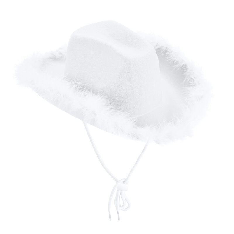 Chapeau de princesse à chapeau kbndieu, Blanc