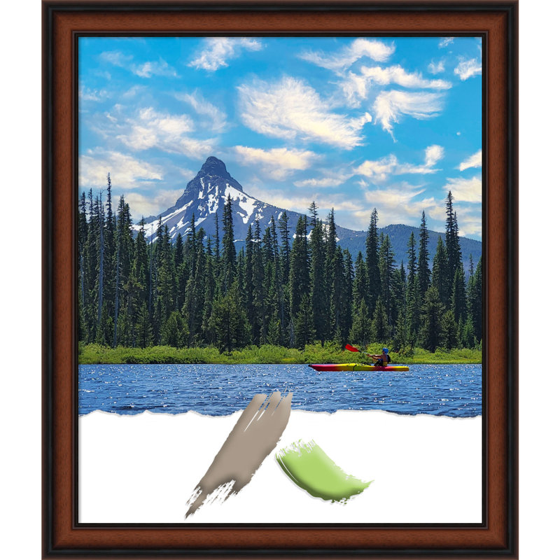 Vasi Cherry Wood Picture Frame, 20" W x 24" H