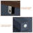 48 Inch Tall Farmhouse Dresser Storage Cabinet Chest of Drawer for Bedroom, 5 Drawer Dresser with Barn Door-931434788