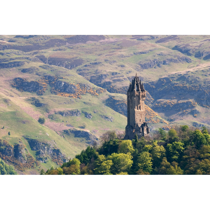 Wallace Monument, Stirling by BMPix - Wrapped Canvas Print, 61cm H x 91cm W x 3.8cm D