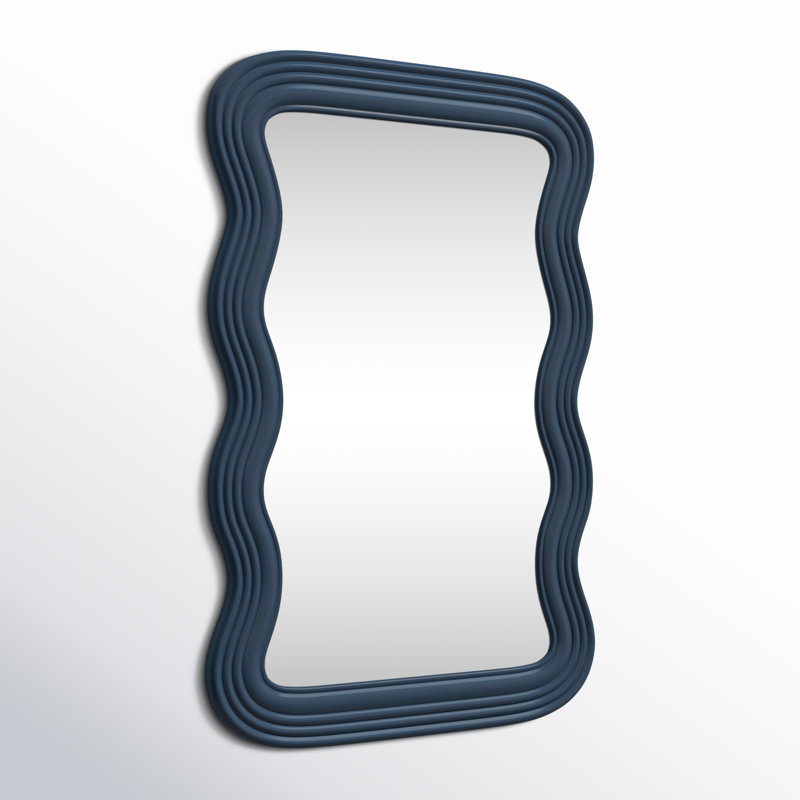 Miroir décoratif Axinia, Denim