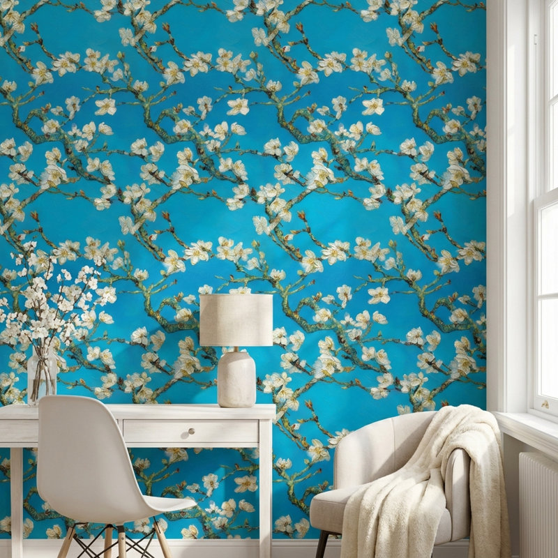 Murale florale classique