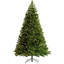 Arbre de Noël articulé artificiel pré-éclairé 6 pi avec support pliable
