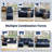 Drago 2 Pieces L-shaped Upholstered Living Room Set With Ottomans-807588208