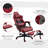 Racing Gaming Chair Diamond PU Leather Office Gamer Chair High Back Swivel Recliner With Footrest, Lumbar Support, Adjustable Height-1544176641