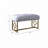 Winterbourne Down Faux Fur Upholstered Bench