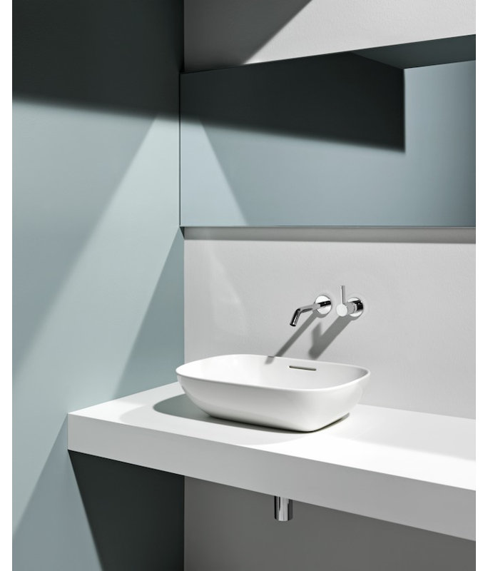 Ino 22.05'' L Bathroom Sink, Without Hole