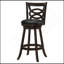 Tabouret de bar pivotant Cappuccino (ensemble de 2)