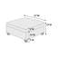 Square chenille ottoman-444142895