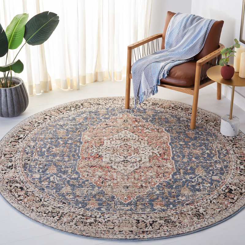 Vivaldi Performance Oriental Rug, Round 6'7"
