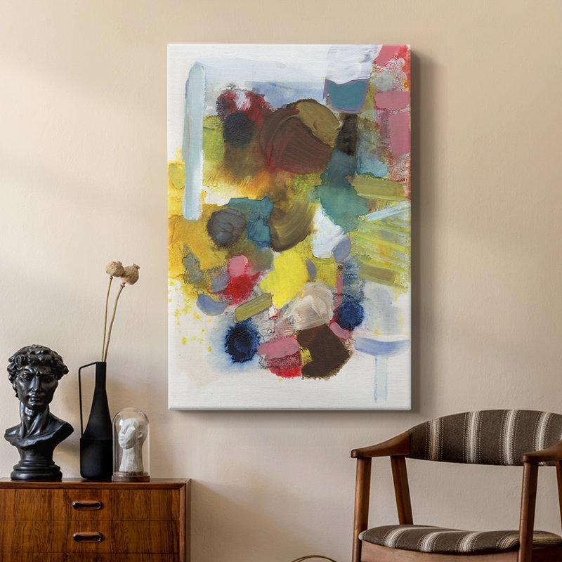 Tout à la fois I - Gallery Cavas, H 27 po x l 18 po