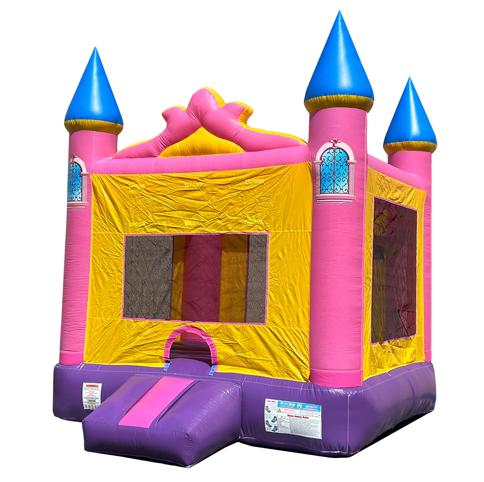 Jingo Jump 13' x 13' Bounce House and Air Blower & Reviews | Wayfair