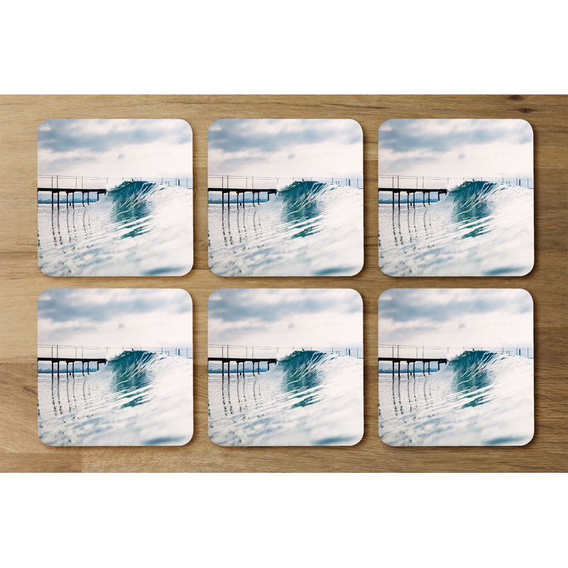 Drangel Square 6 Piece Coaster Set