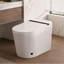 Toilette intelligente avec chasse d'eau automatique, capteur de pied, bouclier en mousse et contrôle de l'application