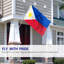Drapeau des Philippines drapeau de maison en polyester 36 x 60 po