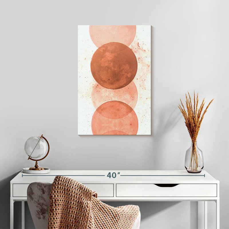 Oberle Sunset Circles, 24" H x 16" W