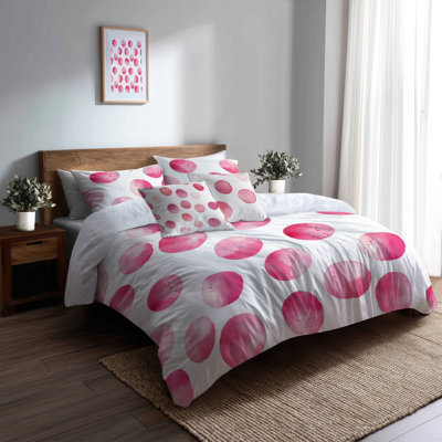 Ensemble d'édredon 6 pièces pour filles - Ensemble de literie et coussin décoratif Playful