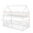 Twin Over Twin House Bunk Bed With Fence-265397678