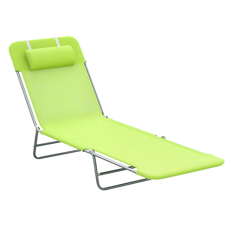 Méridiennes pliantes Sun Lounger, Vert