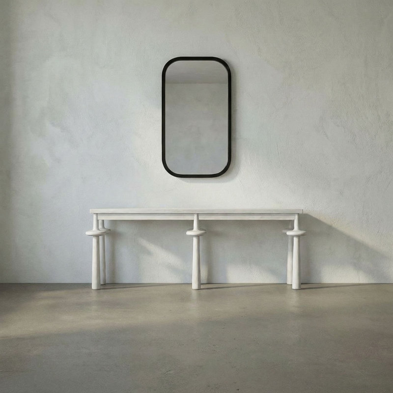 Gorky Rectangle Iron Mirror
