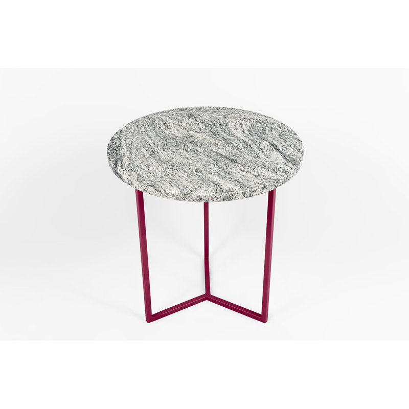 Drake Frame End Table, Red