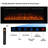 Aaeryn 84 inches Recesses and Wall Mounted Electric Fireplace inserts-2134420913