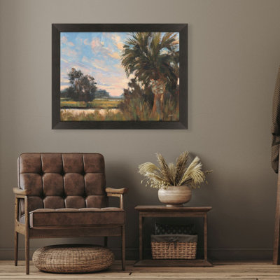 Palmetto Sunset, art encadré