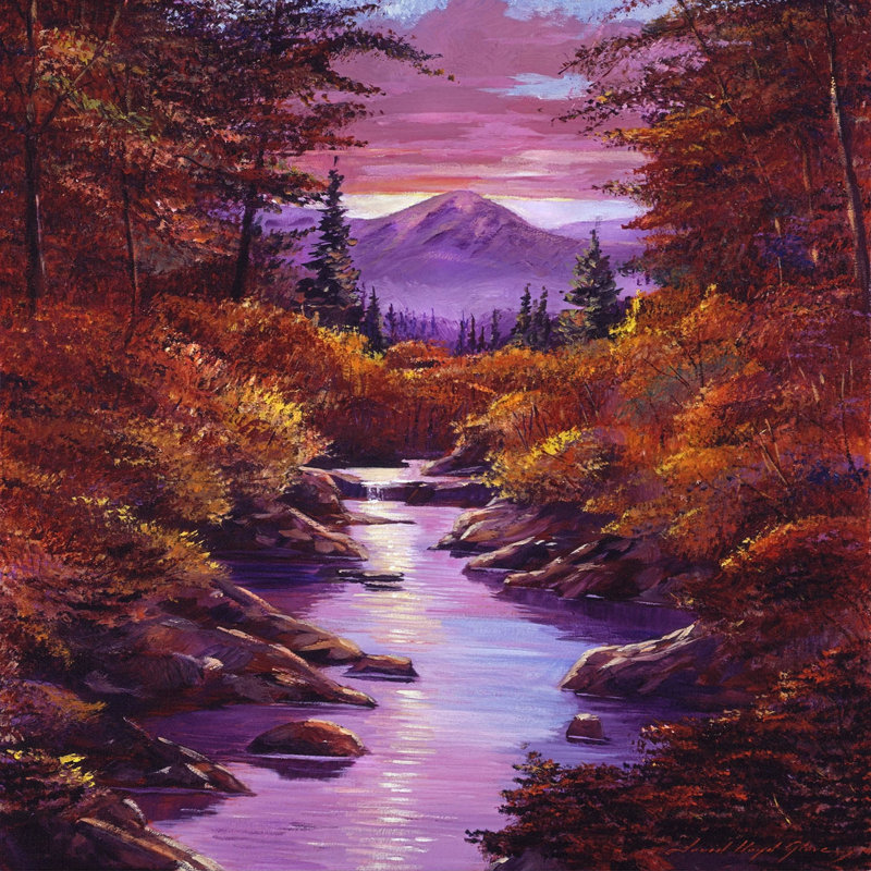 Ensembles de housse de couette DiaNoche en microfibre par David Lloyd Glover - Quiet Autumn Stream