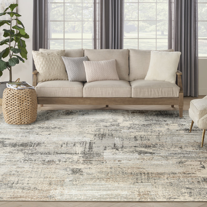 Zuckerman Abstract Area Rug, Rectangle 274 x 366cm