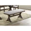Meuble de salle à manger rembourré rustique 1pc