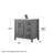 Daria 36'' Single Bathroom Vanity with Cultured Marble Top-98262266-98262267-98262270