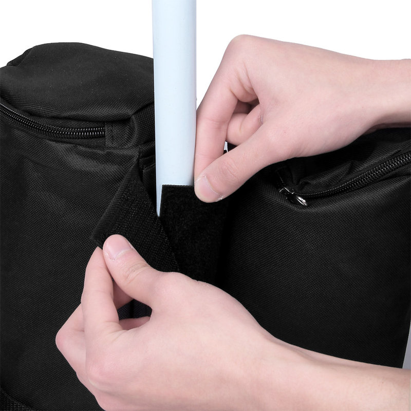 Linares Symple Stuff Black Fabric Hardware for Gazebo