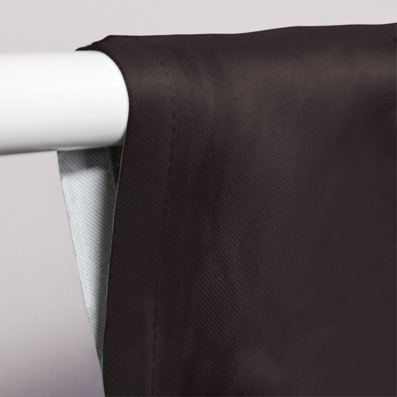 Mississippi Rebellion Sateen Room Darkening Curtain Single Panel, Black/Orange/Silver