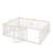 Diocles Metal Floor Bed Frame with Fence & Door-887592371-879564626