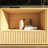64" Modern TV Stand With Drawer,Shelves-1064635059