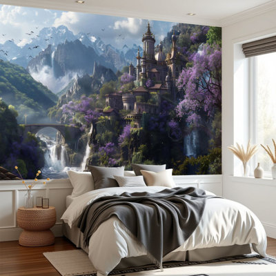 Papier peint auto-adhésif Dreamy Architecture Castle