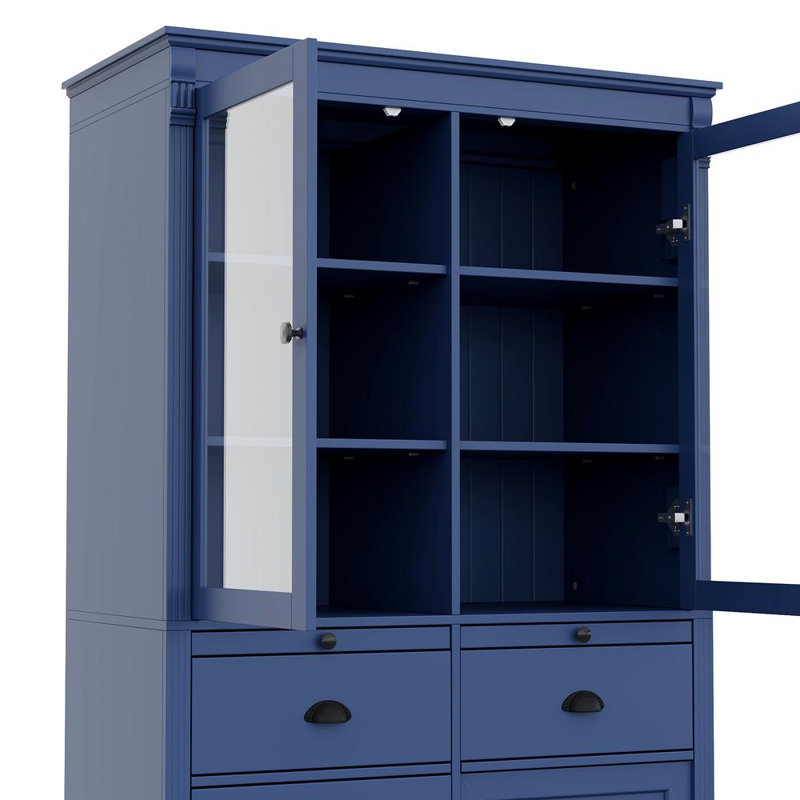 Luxury Glass Storage Cabinet
