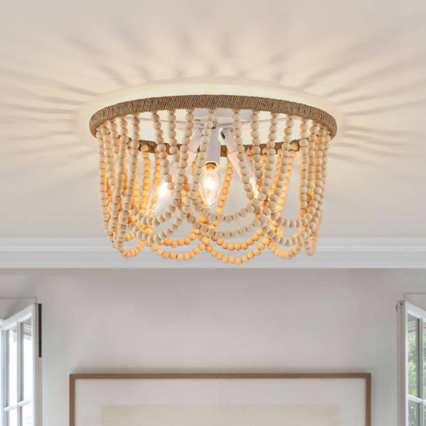 Bungalow Rose Marie-Lucie 4 - Light Dimmable Geometric Chandelier ...