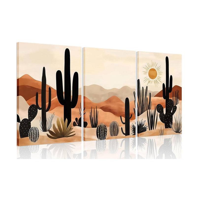 3 Piece Wrapped Canvas Print