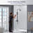 WOODBRIDGE 3-Piece  Shower Wall Panel Surround Kit in Carrara White, Quick Install and Trimmable.-115436112
