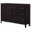 Commode 6 tiroirs Wedgewood Cappuccino